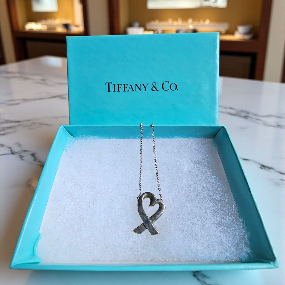 Tiffany & Co. Silver Heart Necklace